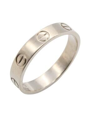 Cartier Mini Love Ring 18Kwg White Gold #295857C13B